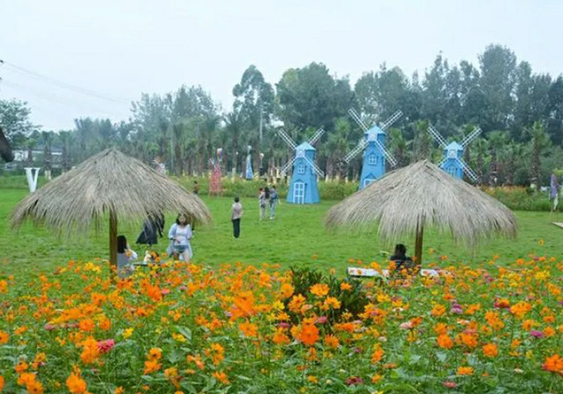 成都市區團建地方，三圣鄉伊亞莊園